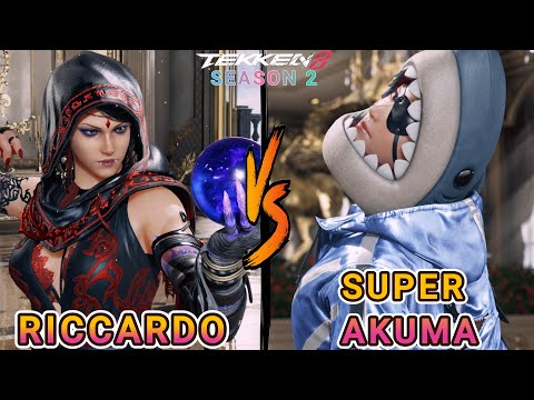 Riccardo (Zafina) vs Super Akuma (Reina) | Tekken 8 Highlights