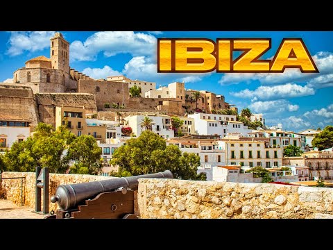 A Tour of the Main Town on Ibiza Island, Spain