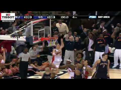 Monta Ellis buzzer Vs New Jersey Nets at 24/01/2007