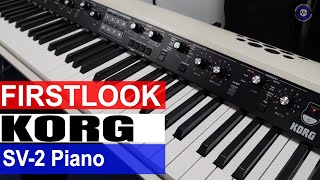 Video thumbnail for Korg SV-2 Stage Piano 1st Look by sonicstate