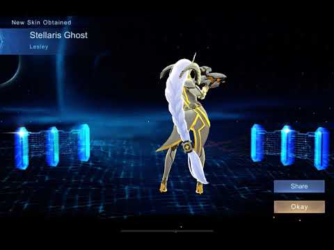 Free Lesley Stellaris Ghost Epic Skin - MLBB M4 Level 5 Chest