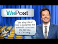 WePost: Colonel Sanders and General Tso, Stealing Starbucks Napkins | The Tonight Show