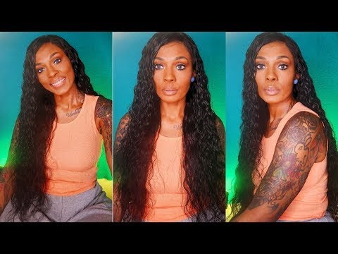 HD Lace Wear Go Glueless Wigs 5x5 Lace Human Hair Wigs With Bangs Straight Body Wave