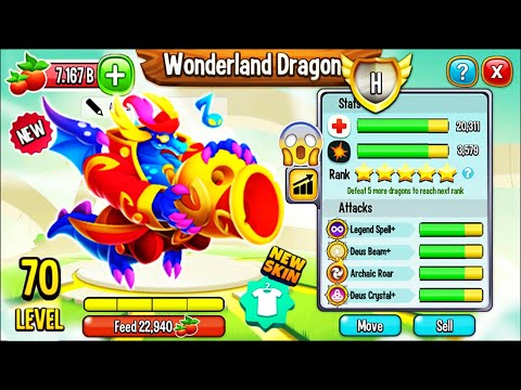 Dragon City: Wonderland Dragon, NEW LEGENDARY | EXCLUSIVE DRAGON 2023! 😱