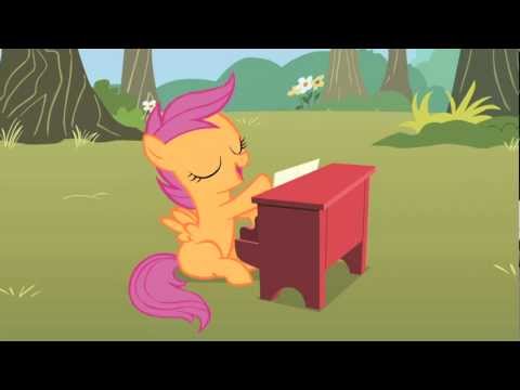 Scootaloo's Piano Practice