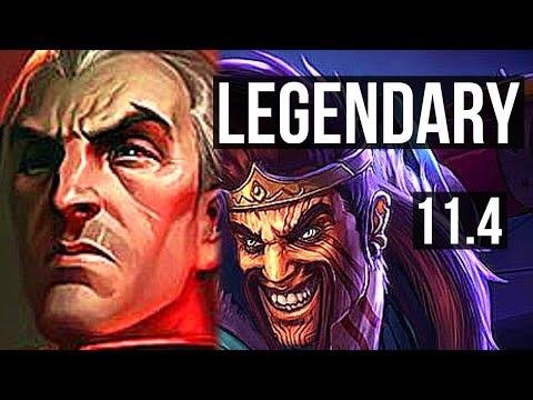 SWAIN & Seraphine vs DRAVEN & Blitzcrank (ADC) | 700+ games, Legendary, 14/4/15 | KR Diamond | v11.4