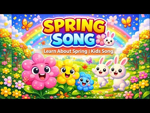 Spring Song for Kids 🌸 | Learning Spring Season Song & Nursery Rhyme | English Song | Chee Chee TV