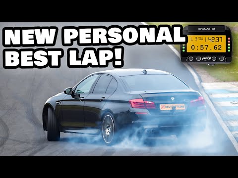 ANOTHER FASTEST LAP (57.6) at KNOCKHILL - CHASING 3x Toyota YARIS GR in F10 BMW M5  (565 BHP)