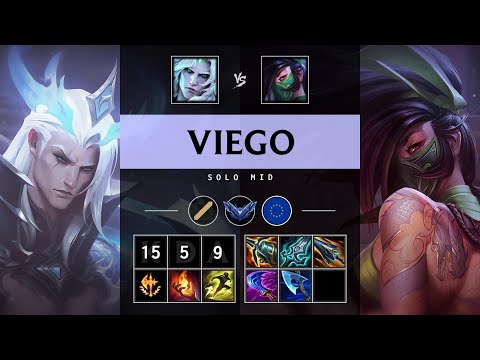Viego Mid vs Akali - EUW Diamond Patch 25.04