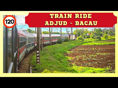 [Passenger View]Train Ride / Calatorie Feroviara Adjud - Bacau(vs. 120km/h) | May 13th, 2016