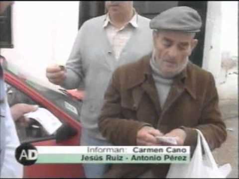 Venta de Papeletas, paseo de cerdos y anticipo de candelas 1998. Andalucía Directo