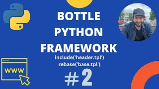 Download the video "Python | Bottle Web Framework - Part 2 - include() , rebase()"
