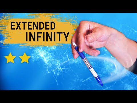 Beginner trick with a simple pen / Extended Infinity pen spinning tutorial