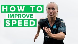 HOW TO IMPROVE YOUR SPEED | Run faster with these 3 football training skills