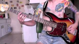 Nomeansno - The Valley of the Blind (bass cover)