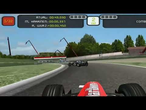 Off Goes Mika Hakkinen