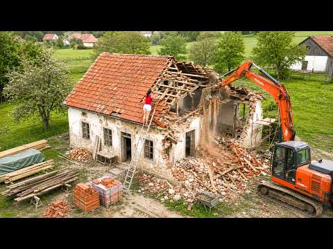 Girl Transform Abandoned French House Under $80,000 | Start to Finish