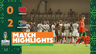 HIGHLIGHTS | Morocco???? South Africa | ملخص مباراة المغرب وجنوب إفريقيا #TotalEnergiesAFCON2023