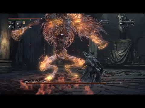Bloodborne - Laurence, the First Vicar (No Damage/Viscerals)