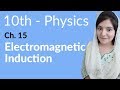 10th Class Physics Chapter 6 Electromagnetic Induction Class 10 Physics Chapter 15