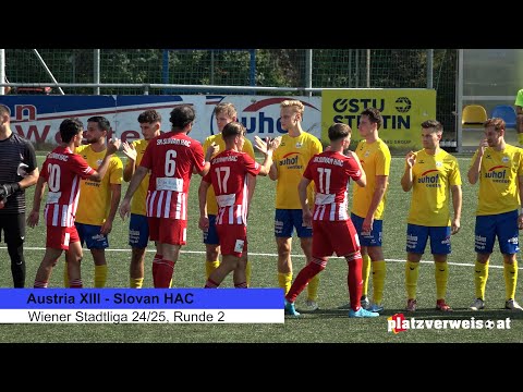 Highlights Austria XIII - Slovan, Wiener Stadtliga 24/25