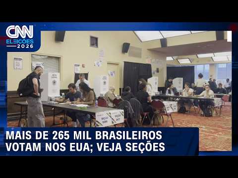 Eleições 2026: veja o 1° turno das eleições brasileiras direto dos EUA | CNN ELEIÇÕES