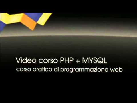 Copertina Video corso php mysql - www.corsi-online.it