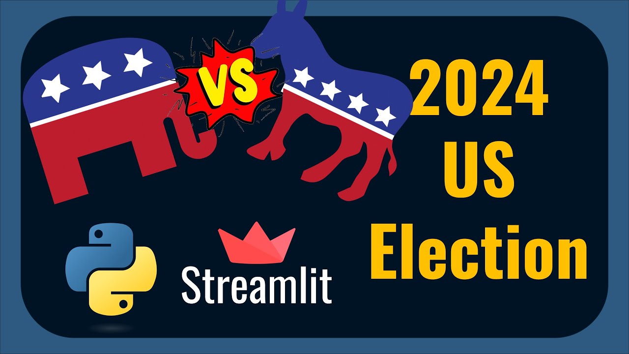 2024 US Election | Analyzing Historical Results w/ Python & Streamlit