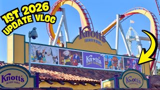 NEW! Knott's Berry Farm 2026 Park Updates! | Ride Closures, MonteZOOMa Progress, Merry Farm?!