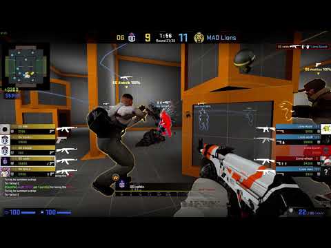 CS:GO BOTs - OG valde vs MAD Lions