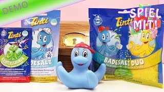 Tinti Schatztruhe für Jungs - Wasser färben mit Tinti Spielzeug - Unboxing