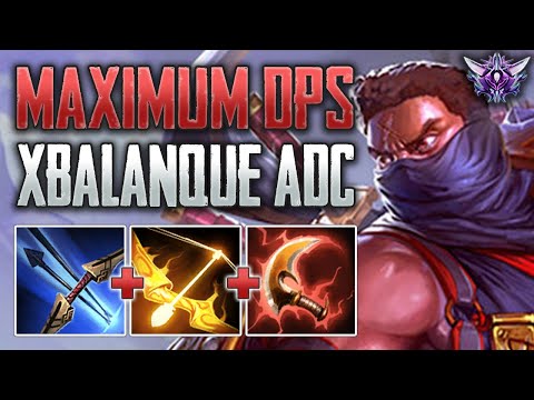 MAXIMUM DPS BUILD! Xbalanque ADC Gameplay (SMITE Masters Ranked Conquest)