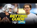 Raiders at Chargers Betting Preview: FREE expert picks, props [NFL Week 1] | CBS Sports HQ