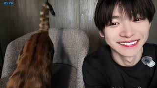 🥹🐱 Ziyu's Sweetest Moment With his CAT Big Fish After His Procedure ❤️🐾