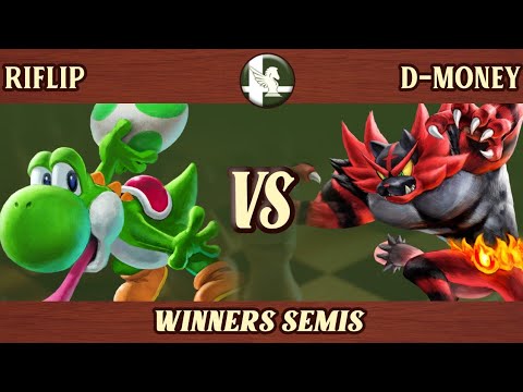 Riflip (Yoshi, Megaman) vs D-Money (Incineroar) - West Towne Brawl 42 Winners Semis