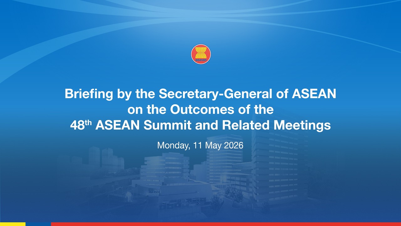 Post Briefing of the 48th ASEAN Summit and Related Summits