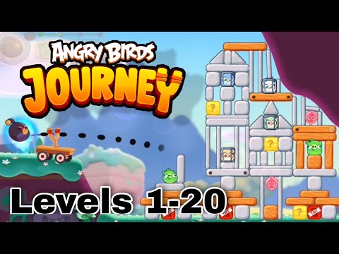 Angry Birds Journey - Levels 1-20 (Ancient Ruins)