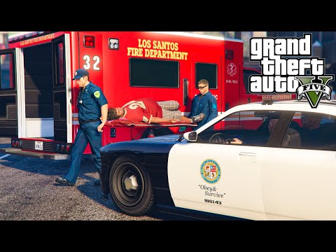 GTA 5 MODS LSPDFR 108 -  COPS CALLED ON CRAZY GUY WITH KNIFE - RESPONDED (GTA 5 Mods)
