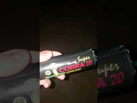 Super Cobra 20 Ultimate firecracker | Titanium effect