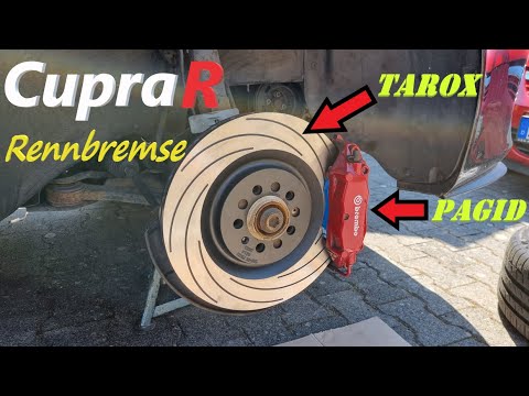 Seat Leon Cupra R 1M Rennbremse Einbau
