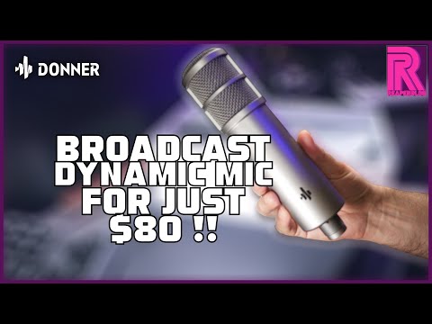 Big mic, small price… and it sounds great! Donner PO-8
