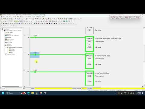Omron PLC Timer Programming and Instructions | Omron BCD TIMER | Omron Binary TIMER | Timer Omron