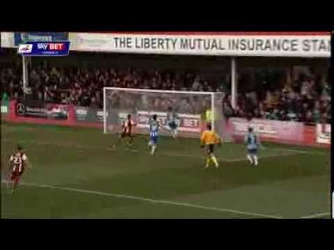 Highlights: Cheltenham Town 2-2 Hartlepool United
