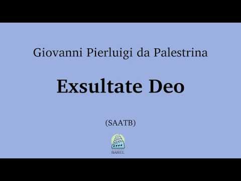 Giovanni Pierluigi da Palestrina - Exsultate Deo (sample)