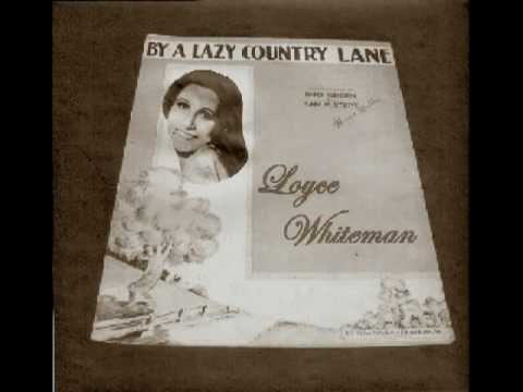 By A Lazy Country Lane - Loyce Whiteman