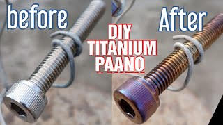 Download lagu DIY TITANIUM BOLT- PAANO GAWIN | ACTIV MOTO VLOG mp3