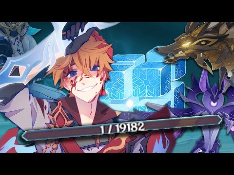 1 HP Childe Solo All Inazuma World Bosses