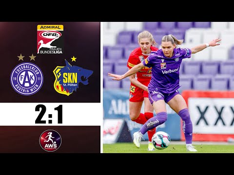 Wölfinnen müssen sich erneut geschlagen geben | FK Austria Wien- SKN ST. Pölten | Nachtrag 12. Runde