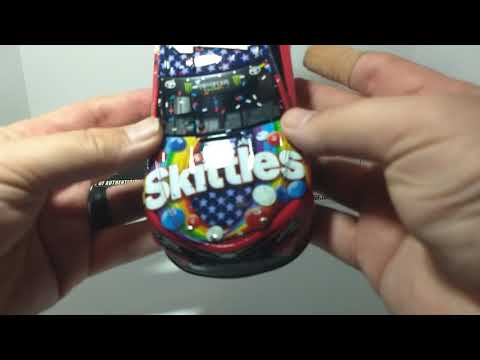 Thumbnail for Diecast Review: 2018 Kyle Busch Chicagoland Raced Win Skittles Elite Camry 1/24 Nascar by Camry 1