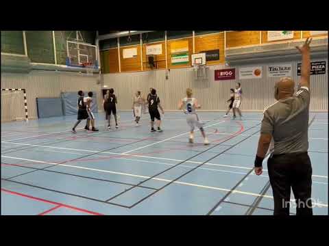 Flens Basket vs Eskilstuna basket highlights vinst till Flen 63-61
